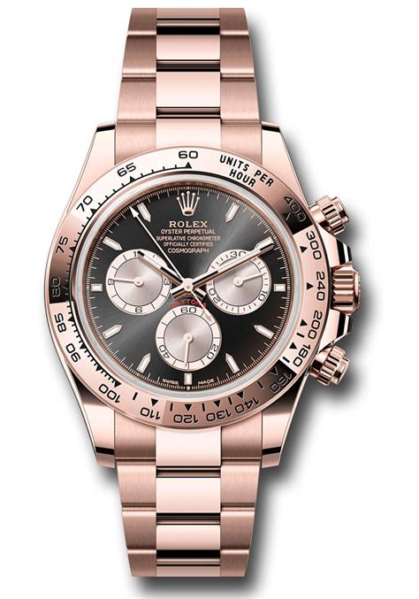 rolex cosmograph daytona everose prezzo|rolex daytona 126505 price.